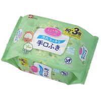 レック こころ想い 大人用手口ふき 80枚×3P FCE179U