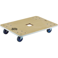 トラスコ 木製平台車　ジュピター　８００Ｘ５５０　φ１００　３００ｋｇ JUP-800-300