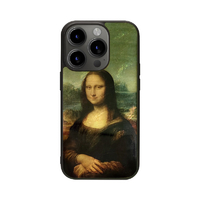 ikins iPhone 15 Pro用天然貝ケース モナ・リザ I25475I15PR