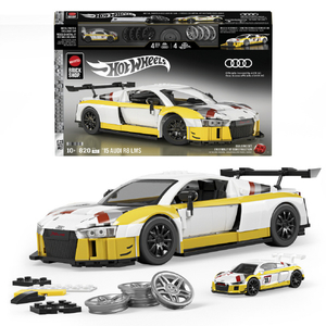 マテル JFT18 マテル ブリックショップ ホットウィール '15 アウディ R8 LMS R8 LMS HWBS15ｱｳﾃﾞｲR8LMS-イメージ3