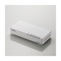 エレコム 1000BASE-T対応 スイッチングハブ(8ポート) ホワイト EHC-G08PN2-JW