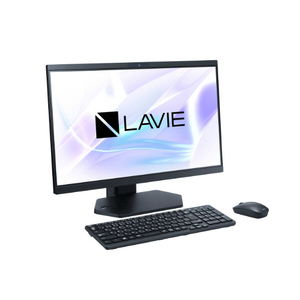 NEC 23．8型高性能デスクトップ LAVIE A23 ファインブラック PC-A2355LAB-B-イメージ2