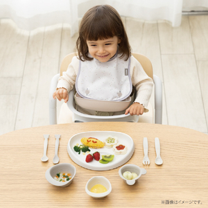 コンビ 出産準備やお祝いに!パクッ!をたのしく さんかく食器セット ブルーム ｻﾝｶｸｼﾖﾂｷｾﾂﾄﾌﾞﾙ-ﾑ-イメージ12