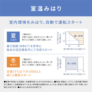 パナソニック 「工事代金別」 8畳 フィルター自動清掃 エアコン e angle select Eolia(エオリア) EXシリーズ CS-255DEXE5-S-イメージ10