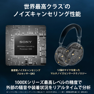 SONY ワイヤレスノイズキャンセリングステレオヘッドセット サンドピンク WH1000XM6 P-イメージ5