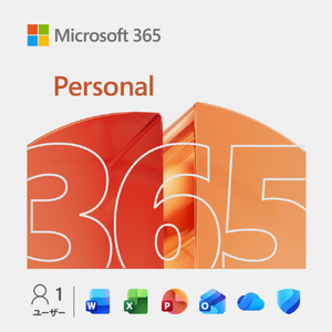 日本マイクロソフト Microsoft 365 Personal [Win/Mac ダウンロード版] DLM365PERSONALNHDL-イメージ1