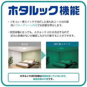HotaluX LEDシーリングライト ～14畳 調光・単色タイプ オリジナル HLDZ14735SGE-イメージ6
