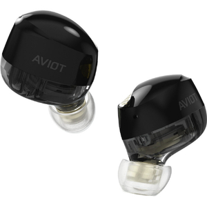AVIOT 完全ワイヤレスイヤホン Black TE-J2-BK-イメージ3