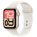 Apple Apple Watch SE 3(GPSモデル)- 40mm Apple Watch SE 3 スターライトアルミニウムケースとスターライトスポーツバンド - M/L MEH54J/A