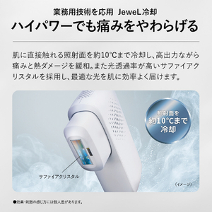 SHARP 家庭用光美容器 クールグレー系 FE-EP600-H-イメージ5