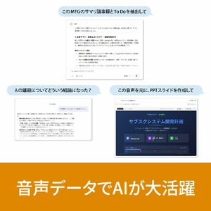 ソースネクスト いきなりAI 会議レコーダー シリアルコード版 ｲｷﾅﾘAIMR-イメージ3