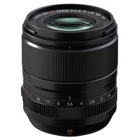 富士フイルム 大口径単焦点レンズ XF33mmF1.4 R LM WR ブラック FXF33MMF14RLMWR