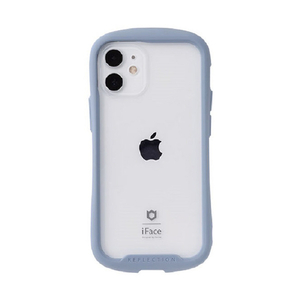 Hamee iPhone 12 mini用ハイブリッドケース iFace Reflection ペールブルー 41-935514-イメージ1