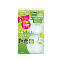 ネピア wetomo 除菌ウェット ノンアルコール 50枚 2個 FCJ966E