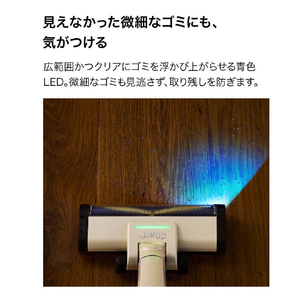シャークニンジャ Shark ActiClean コードレススティッククリーナー リネンサンド LC950JSN-イメージ6