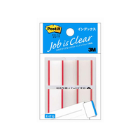 3M ポスト・イット フィルム インデックス 記入用 44×23mm レッド 2冊 F803218-682-1-RE