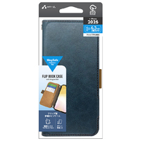エアージェイ iPhone18 Pro/17 Pro用 MAGSAFE対応 手帳型ｹｰｽ ブルー AC-P26P-PB BL