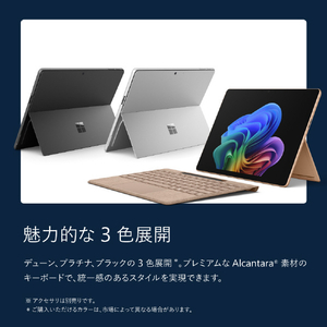 マイクロソフト Surface Pro(第 12 世代)13インチ Snapdragon  X2 Elite/16/512 OLED プラチナ EP2-65134-イメージ13