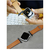 EGARDEN Apple Watch 49/46/45/44/42mm用バンド GENUINE LEATHER STRAP ネイビー EGD20587AW-イメージ19