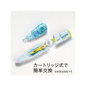 プラス 修正テープホワイパーPT交換テープ5mm ブルー WH-645R F114194-48-761WH-645R-イメージ3
