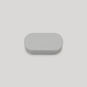 SONY ヘッドフォンアクセサリー WF-1000XM6専用ケースカバー ライトグレー HAC1000XM6CH-イメージ5