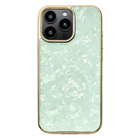 ユニケース iPhone 16 Pro Max用Glass Shell Case ミント UNI-CSIP24LP-0GSMT