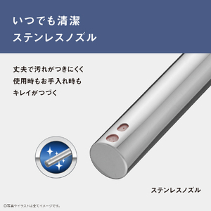 パナソニック シャワートイレ 温水洗浄便座　ビューティ･トワレ パステルアイボリー DL-PV10-CP-イメージ3