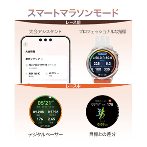 Huawei WATCH GT Runner 2 Dusk Blue WATCH GT RUNNER2/BL-イメージ7