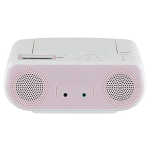 東芝 CDラジオ ピンク TY-C161(P)-イメージ1