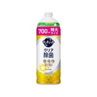 KAO キュキュット クリア除菌 レモンの香り つめかえ用 700mL FC306NM