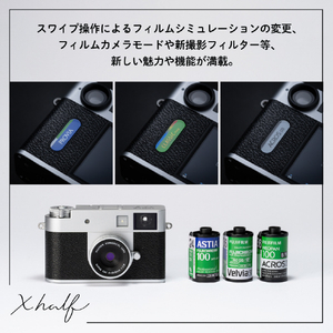 富士フイルム コンパクトデジタルカメラ Xシリーズ シルバー FXHALF1SJP-イメージ10