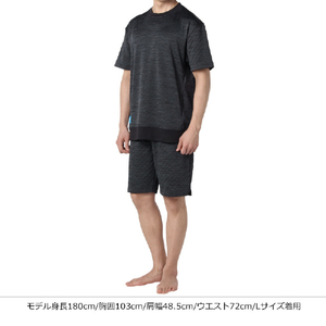 コラントッテ リカバリーウェア ハーフパンツ XL 杢グレー AJCKA09XL-イメージ6