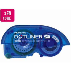 コクヨ テープのり ドットライナーホールド しっかり貼るタイプ 詰替用テープ 1箱(5個) F836591-ﾀ-D4200-08N-イメージ1
