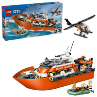 レゴジャパン LEGO シティ 60504 沿岸警備隊レスキュー ボート&ヘリコプター 60504ｹｲﾋﾞﾚｽｷﾕ-ﾎﾞ-ﾄﾍﾘｺﾌﾟﾀ-