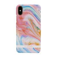 SO SEVEN iPhone XS/X用ケース CARRARE MARBLE ピンク SS11705I8