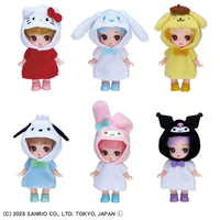 タカラトミー リカちゃん ぷちリカちゃん サンリオキャラクターズコレクション リカちゃん ﾌﾟﾁﾘｶｻﾝﾘｵｷﾔﾗｸﾀ-ｽﾞｺﾚｸｼﾖﾝ