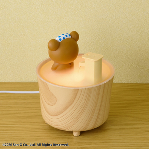 シー・シー・ピー ルームライト加湿器 リラックマ温泉 きゃらニクス リラックマ温泉 KH-G91-RRK-イメージ9