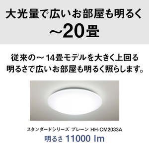 パナソニック ～20畳 LEDシーリングライト HH-CM2033A-イメージ13