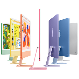 Apple 24インチiMac Retina 4．5Kディスプレイモデル： 10コアCPUと10コアGPUを搭載したApple M4チップ, 16GB, 512GB SSD ピンク MWV53J/A-イメージ4
