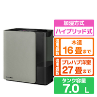 ダイニチ 960ml/h 7．0Lタンク ハイブリッド式加湿器 モスグレー HD-LX1026-H