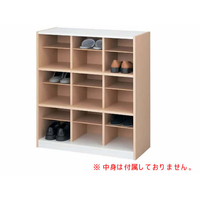 バリュテック・インターナショナル PLスリッパシューズラック 3列3段 F863546-PLN-16C
