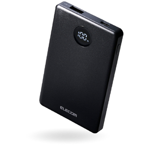 エレコム 半固体モバイルバッテリー(5000mAh/22．5W) ブラック DE-C85-5000BK-イメージ2