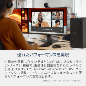 DELL Dell タワー ECT1250 ブラック DAD70-GHD-イメージ2