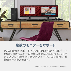 DELL Dell タワー ECT1250 ブラック DAD70-GHD-イメージ6