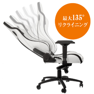 noblechairs ゲーミングチェア EPIC(エピック) プレミアムホワイト NBL-PU-WHT-002-ED-イメージ6