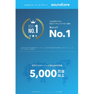 Anker 完全ワイヤレスイヤホン オフホワイト A3955N21-イメージ8