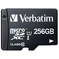 Verbatim microSDメモリーカード 256GB / UHS-1[最大90MB/s] ブラック MXCN256GJVZE