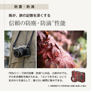 OM SYSTEM PEN 14-42mm F3．5-5．6 III レンズキット SLV シルバー OMSYSTEMPENLKSLV-イメージ5