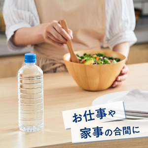 キリンビバレッジ 自然が磨いた天然水ラベルレス 600ml 48本 FCJ077U-イメージ6