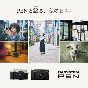 OM SYSTEM OM SYSTEM PEN ボディｰ BLK ブラック OMSYSTEMPENBLK-イメージ3